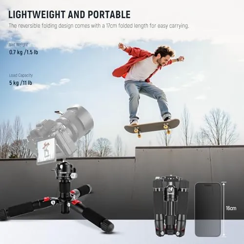 NEEWER Mini Tabletop Tripod Review: Travel Camera Support image 7