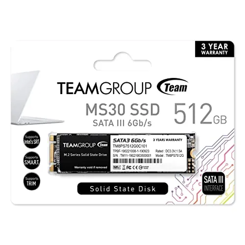TEAMGROUP MS30 512GB M.2 SATA SSD Review image 5
