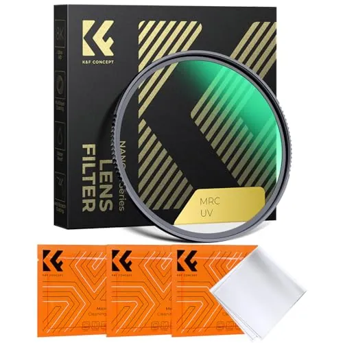 K&F CONCEPT 82mm UV Filter Review: Nano-X Lens Protection
