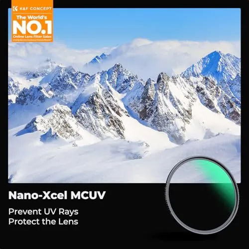 K&F CONCEPT 82mm UV Filter Review: Nano-X Lens Protection image 2