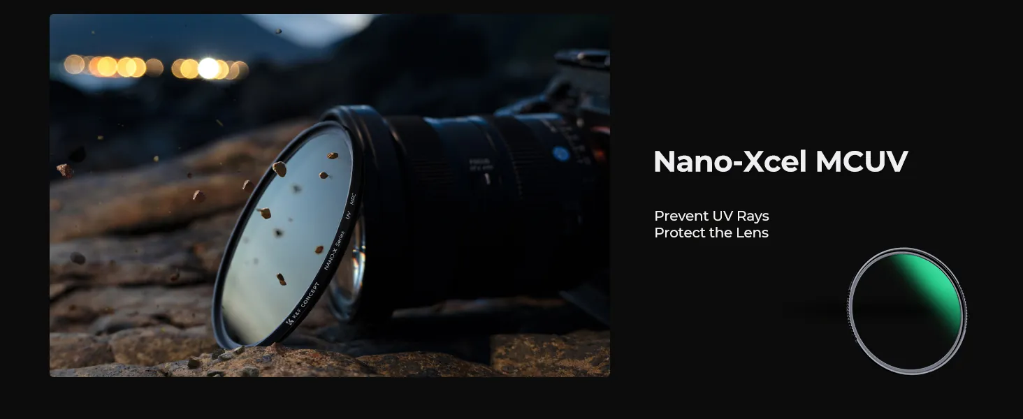 K&F CONCEPT 82mm UV Filter Review: Nano-X Lens Protection image 9