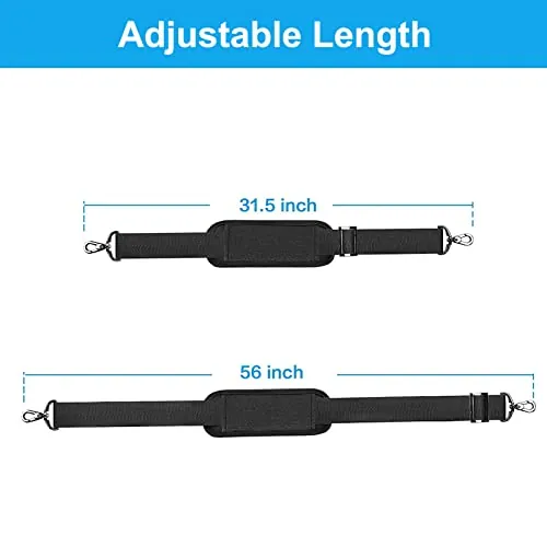 MOSISO 56 Inch Shoulder Strap Review: Replacement Bag Strap image 4