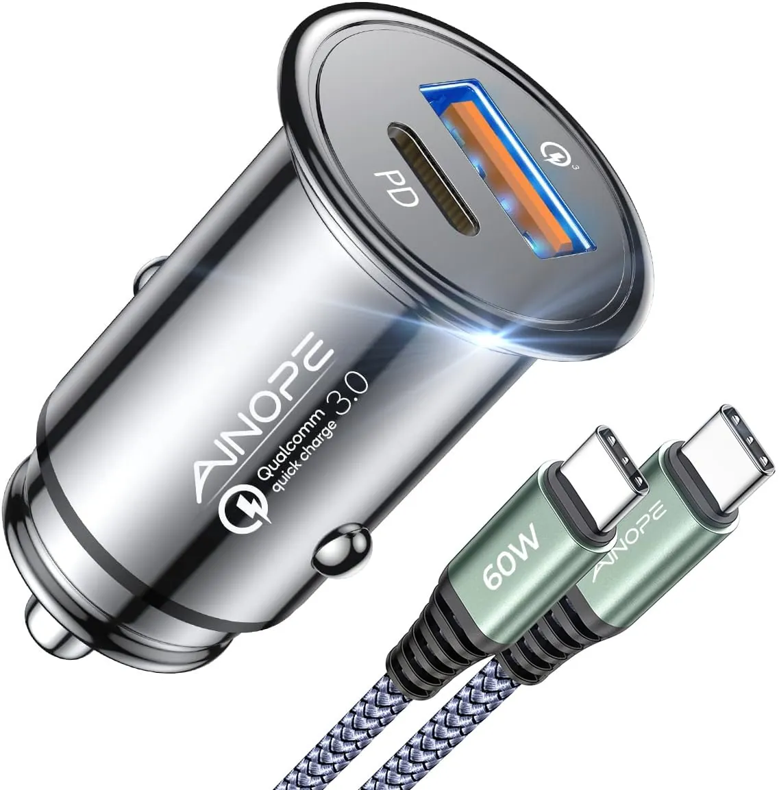 AINOPE 67.5W Car Charger Review: USB-C Fast Charger image 8
