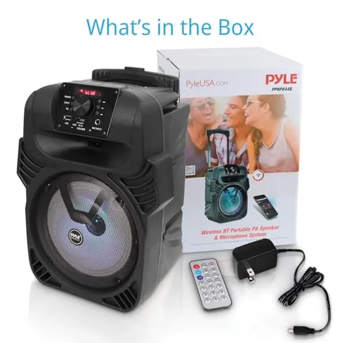 Pyle PPHP844B Review: Portable Bluetooth PA Speaker Ranked image 2
