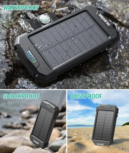 BLAVOR Solar Power Bank 10,000mAh Review image 6