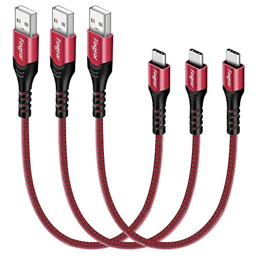 Fasgear 1ft USB-C Cable Review: Short USB-A Cha...