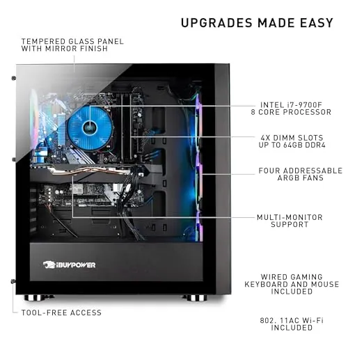 iBUYPOWER Element 9260 Review: GTX 1660 Ti Gaming PC image 2
