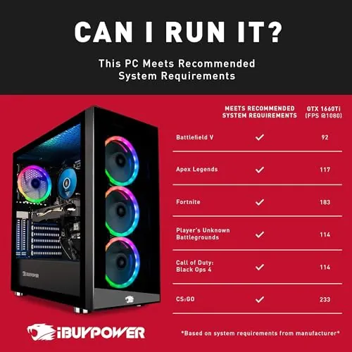 iBUYPOWER Element 9260 Review: GTX 1660 Ti Gaming PC image 4