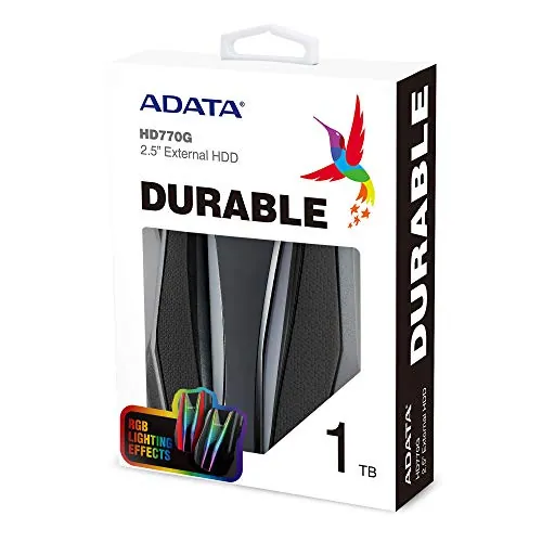ADATA HD770G 1TB Review: Rugged RGB External HDD image 3