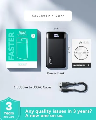 INIU 20000mAh Power Bank Review: Portable Charger Ranked image 6