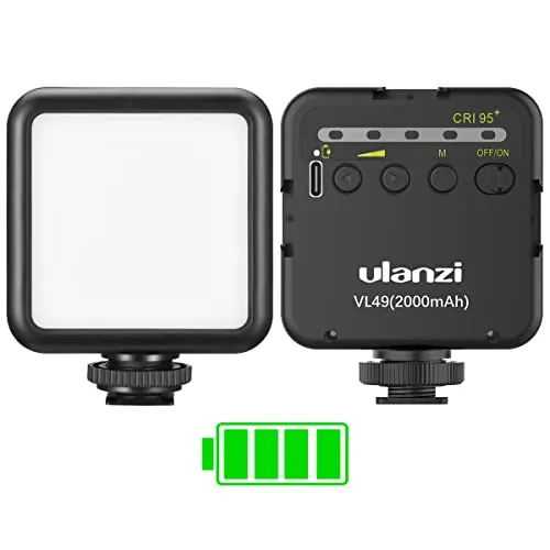 ULANZI VL49 Review: Portable LED Video Light Ranked