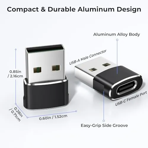 Basesailor USB to USB C Adapter Review: USB-A Converter image 5