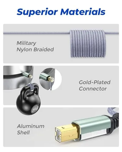 AINOPE USB A to USB B Printer Cable Review image 6