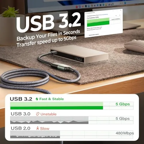 AINOPE USB Extension Cable 10FT Review image 3