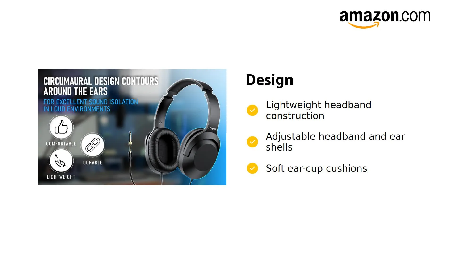 Philips Over Ear Wired Headphones Review for Studio Use image 7