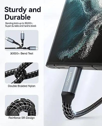 NIMASO USB C to C Cable 4Pack Review image 4