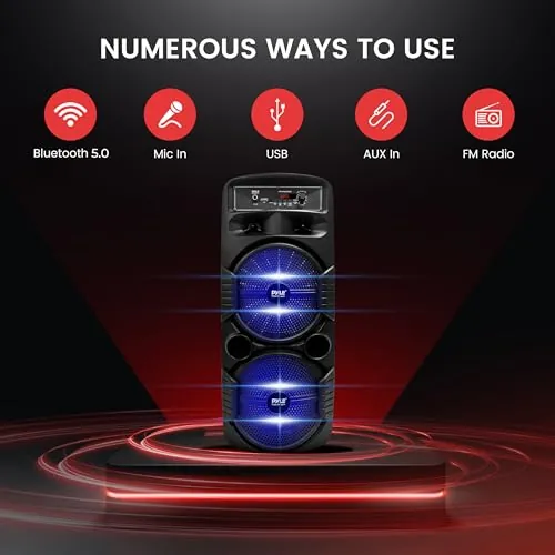 Pyle PPHP2835B Review: Portable Bluetooth PA Speaker Ranked image 3