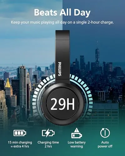 PHILIPS H4205 Review: Budget On-Ear Bluetooth Headphones image 3