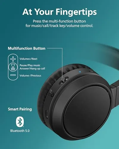 PHILIPS H4205 Review: Budget On-Ear Bluetooth Headphones image 6
