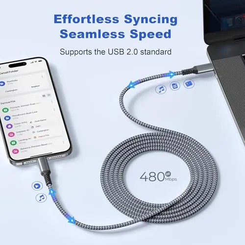 Basesailor USB-C Cable Review: 10FT Fast Charging Cord image 4