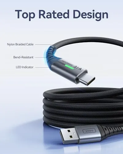 INIU USB to USB C Cable Review: Fast Charging Cable Ranked image 4