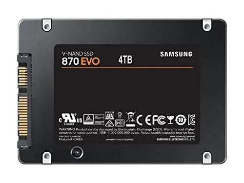 Samsung 870 EVO 4TB Review: SATA Internal SSD Ranked image 3