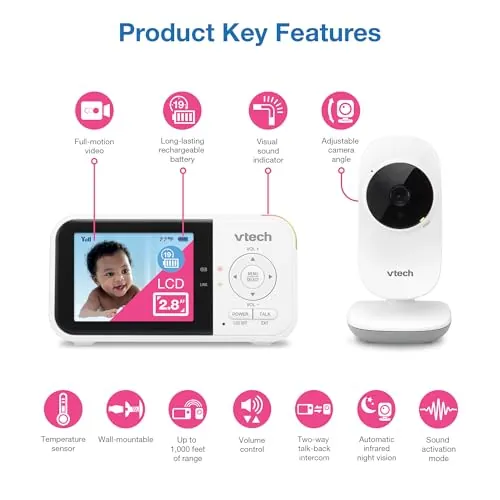 VTech VM819 Baby Monitor Review: No-WiFi Video Monitor image 2