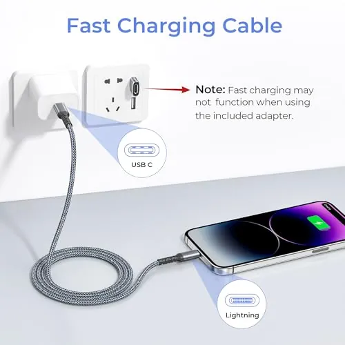 Basesailor 10FT USB-C to Lightning Cable Review image 5