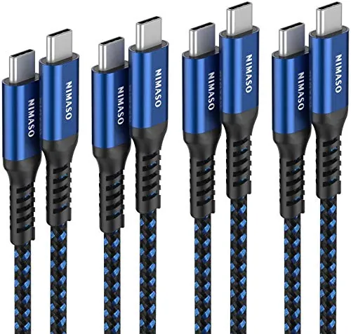 NIMASO USB C to USB C Cable 60W 4-Pack Review