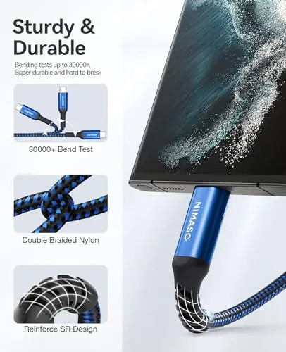 NIMASO USB C to USB C Cable 60W 4-Pack Review image 4
