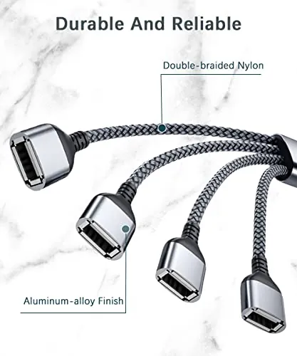 Basesailor USB Splitter Review: 4-Port USB-A Cable Ranked image 2
