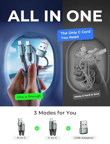 AINOPE 10FT USB C Cable Review: Long Fast Charging Cable image 6