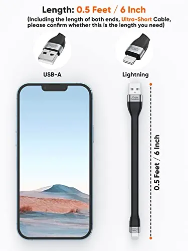 CableCreation 15 cm Lightning Cable Review image 2
