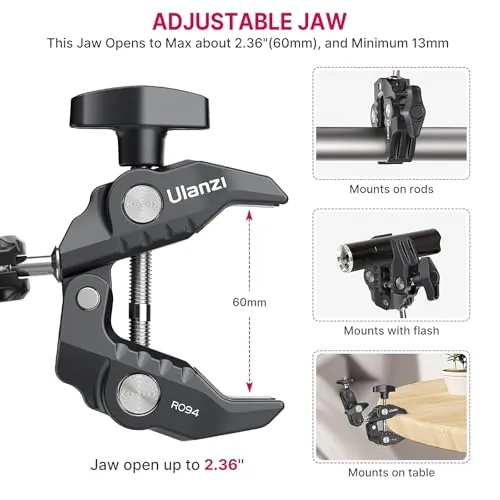 ULANZI Super Clamp Review: Camera Clamp Mount Ranked image 6