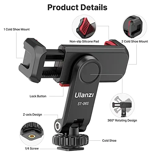 ULANZI ST-06S Review: Phone Tripod Mount Ranked image 6
