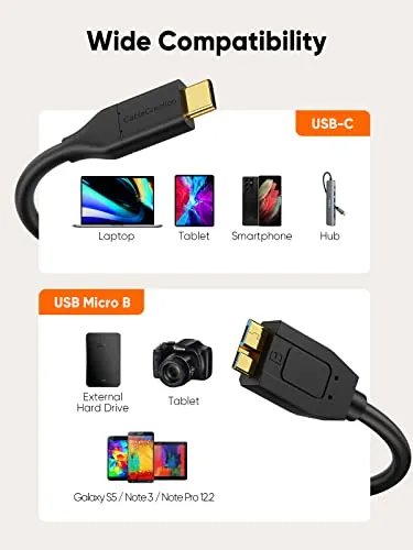 CableCreation USB C to Micro B Cable Review image 5