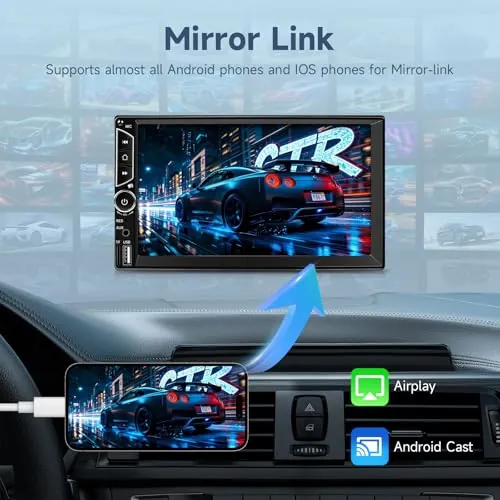 Leadfan 7inch Car Stereo Review: Budget Double Din Radio image 2
