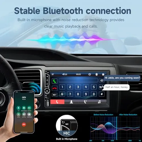 Leadfan 7inch Car Stereo Review: Budget Double Din Radio image 3