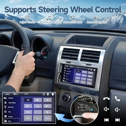 Leadfan 7inch Car Stereo Review: Budget Double Din Radio image 6