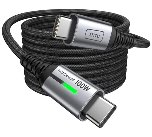 INIU 100W USB-C Cable Review: Fast Charging Cable Ranked