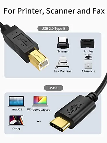 CableCreation USB C to B Cable Review for Printers & MIDI image 6