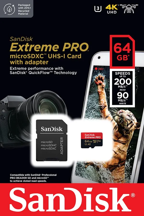 SanDisk 64GB Extreme PRO microSD Card Review image 5