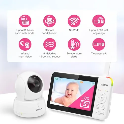 VTech VM924 Review: No-WiFi Video Baby Monitor Ranked image 3