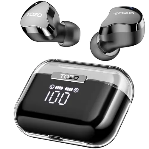 TOZO T18 Wireless Earbuds (T18) vs. TOZO T20 Wi...