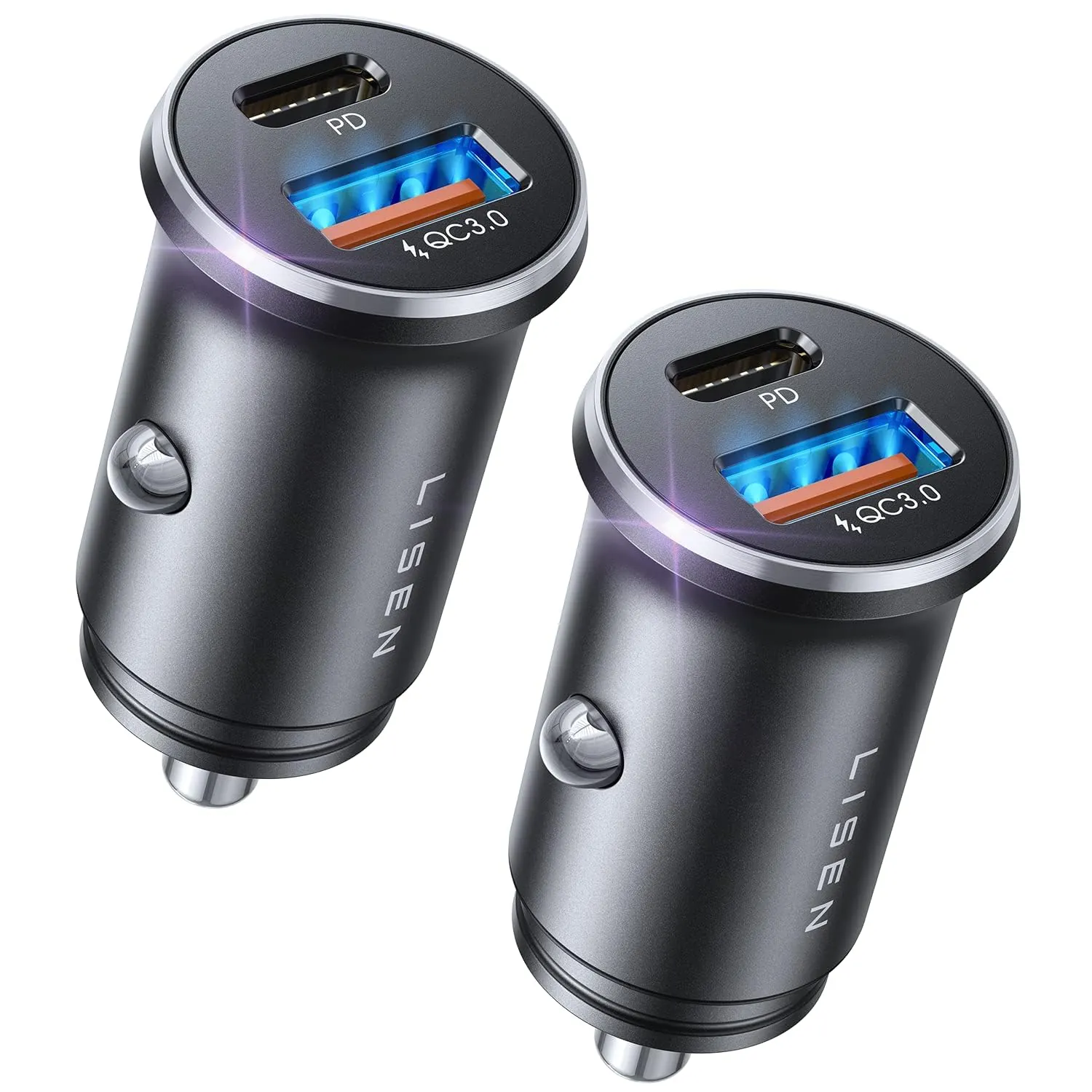 LISEN Car Charger USB C Review: Dual-Port Car Charger image 8
