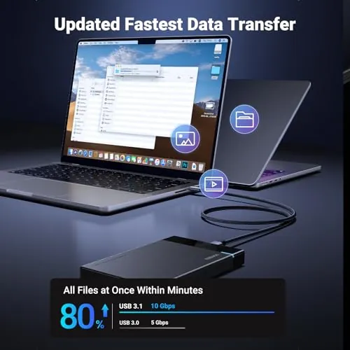 UGREEN Micro B to USB C Cable Review for Hard Drives image 3