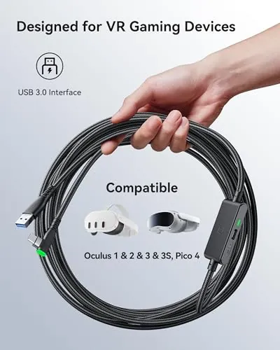 INIU 16FT Link Cable Review: Meta Quest VR Cable Ranked image 3