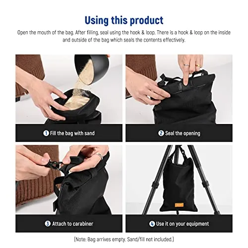 NEEWER Sandbag Review: Photography Weight Bag Ranked image 7