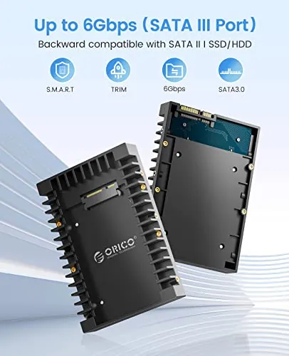 ORICO 1125SS-2 Review: 2.5 to 3.5 SSD Adapter Ranked image 3