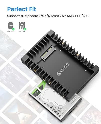 ORICO 1125SS-2 Review: 2.5 to 3.5 SSD Adapter Ranked image 4